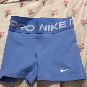 Nike Blue Pro Compression Women’s Shorts